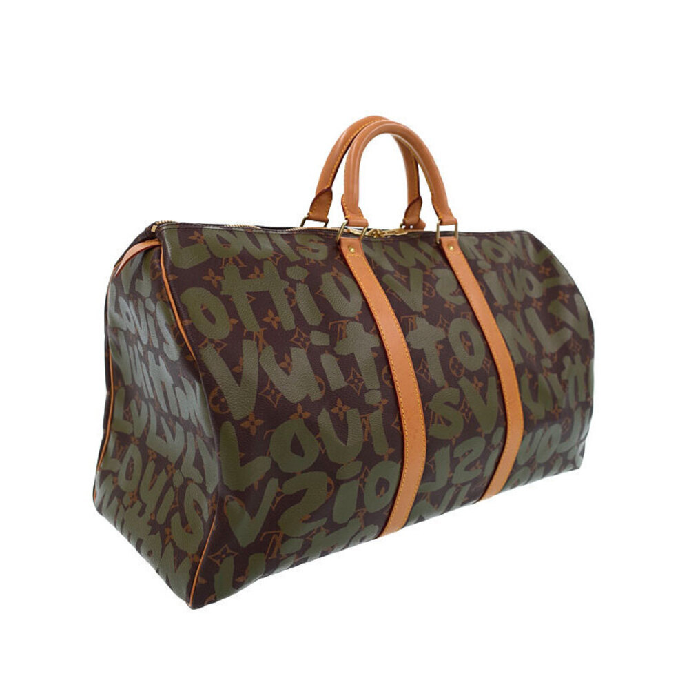 Louis Vuitton Keepall Graffiti Bag Boston Monogram